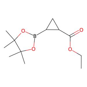 2-(4,4,5,5-四甲基-1,3,2-二氧杂硼杂环戊烷-2-基)环丙烷羧酸乙酯,Ethyl 2-(4,4,5,5-tetramethyl-1,3,2-dioxaborolan-2-yl)cyclopropanecarboxylate