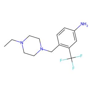 4-(4-乙基哌嗪-1-甲基)-3-三氟甲基苯胺,4-((4-Ethylpiperazin-1-yl)methyl)-3-(trifluoromethyl)aniline