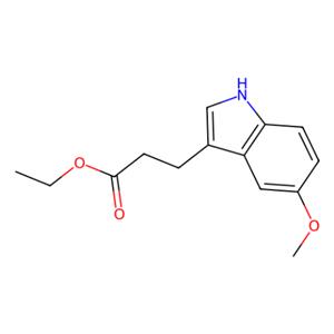 aladdin 阿拉丁 E590130 3-(5-甲氧基-1H-吲哚-3-基)丙酸乙酯 76834-78-1 97%