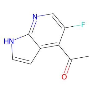 aladdin 阿拉丁 F166639 1-(5-氟-1H-吡咯并[2,3-b] 吡啶-4-基)乙酮 1228666-59-8 98%