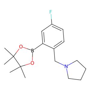 aladdin 阿拉丁 F180685 5-氟-2-(吡咯烷基甲基)苯基硼酸,频哪醇酯 1256359-05-3 96%