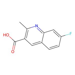 7-氟-2-甲基-3-喹啉羧酸,7-Fluoro-2-methylquinoline-3-carboxylic acid