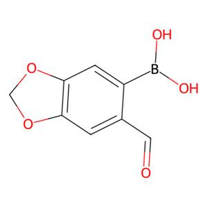 (2-甲酰基-4,5-亚甲基二氧基)苯基硼酸,(2-Formyl-4,5-methylenedioxy)phenylboronic acid