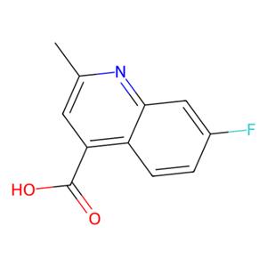 7-氟-2-甲基喹啉-4-羧酸,7-fluoro-2-methylquinoline-4-carboxylic acid