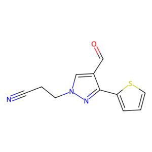 aladdin 阿拉丁 F356780 3-（4-甲酰基-3-噻吩-2-基-1H-吡唑-1-基）丙腈 372107-06-7 95%