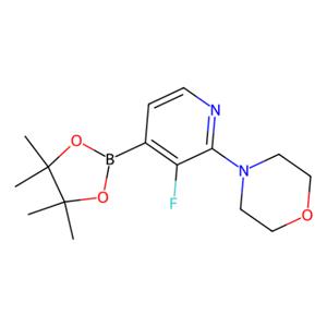 aladdin 阿拉丁 F358845 3-氟-2-（4-吗啉代）吡啶-4-硼酸频哪醇酯 957198-29-7 97%