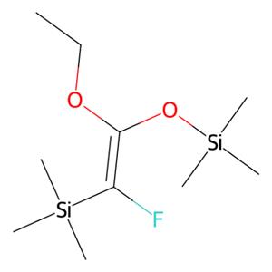 aladdin 阿拉丁 F404462 氟三甲基硅基乙烯酮乙基三甲基硅基乙缩醛 (异构体的混合物) 1068142-02-8 >95.0%(GC)