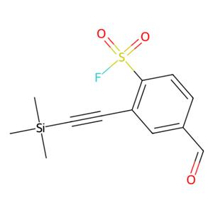 aladdin 阿拉丁 F463415 4-甲酰基-2-((三甲基甲硅烷基)乙炔基)苯磺酰氟 2088829-01-8 ≥95%