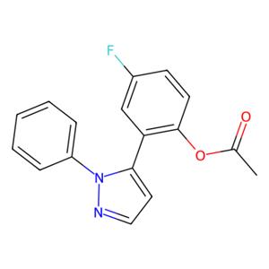 aladdin 阿拉丁 F468602 4-氟-2-(1-苯基-1H-吡唑-5-基)苯酚乙酸酯 1173021-97-0 97%