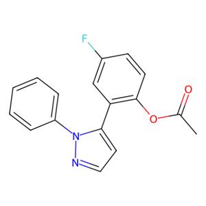 4-氟-2-(1-苯基-1H-吡唑-5-基)苯酚乙酸酯,4-Fluoro-2-(1-phenyl-1H-pyrazol-5-yl)phenol acetate