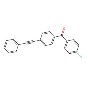 aladdin 阿拉丁 F468783 4-氟-4'-(苯乙炔基)二苯甲酮 153354-46-2 97%