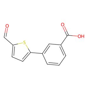 aladdin 阿拉丁 F469434 3-(5-甲酰基-2-噻吩基)苯甲酸 606970-74-5 97%