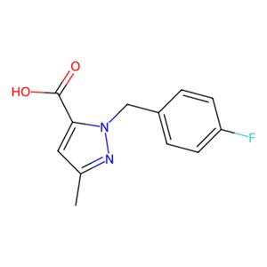 1-(4-氟苄基)-3-甲基-1H-吡唑-5-羧酸,1-(4-Fluorobenzyl)-3-methyl-1H-pyrazole-5-carboxylic acid