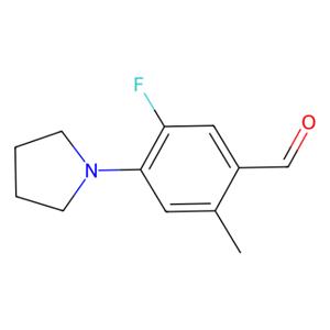 aladdin 阿拉丁 F479392 5-氟-2-甲基-4-(1-吡咯烷基)苯甲醛 712317-60-7 试剂级