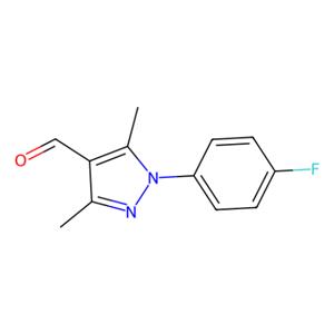 1-(4-氟苯基)-3,5-二甲基-1H-吡唑-4-甲醛,1-(4-Fluorophenyl)-3,5-dimethyl-1H-pyrazole-4-carbaldehyde