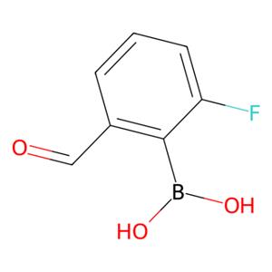 (2-氟-6-甲酰基苯基)硼酸(含不同量的酸酐),(2-Fluoro-6-formylphenyl)boronic acid(contains varying amounts of Anhydride)