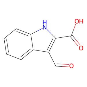 aladdin 阿拉丁 F588579 3-甲酰基-1H-吲哚-2-羧酸 28737-34-0 95%
