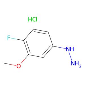 (4-氟-3-甲氧基苯基)肼盐酸盐,(4-Fluoro-3-methoxyphenyl)hydrazine hydrochloride