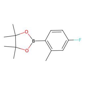 2-(4-氟-2-甲基苯基)-4,4,5,5-四甲基-1,3,2-二氧硼杂环戊烷,2-(4-Fluoro-2-methylphenyl)-4,4,5,5-tetramethyl-1,3,2-dioxaborolane