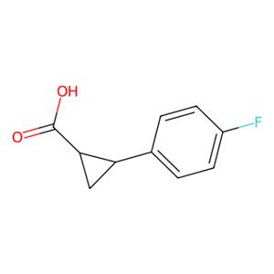aladdin 阿拉丁 F590487 2-(4-氟苯基)环丙烷甲酸 879324-64-8 95%