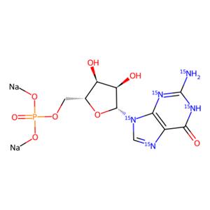 aladdin 阿拉丁 G464580 鸟苷-1?N? 5′-单磷酸二钠盐 1257650-86-4 ≥98 atom% 1?N, ≥95% (CP)