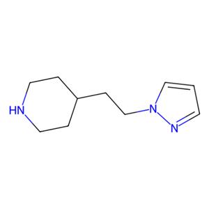 aladdin 阿拉丁 H166243 4-[2-(1H-吡唑-1-基)乙基] 哌啶 1177351-89-1 97%