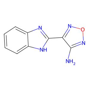 aladdin 阿拉丁 H176156 4-(1H-1,3-苯并二唑-2-基)-1,2,5-恶二唑-3-胺 332026-86-5 97%