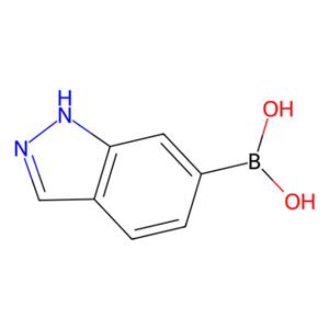 aladdin 阿拉丁 H177924 (1H-吲唑-6-基)硼酸 885068-10-0 97%