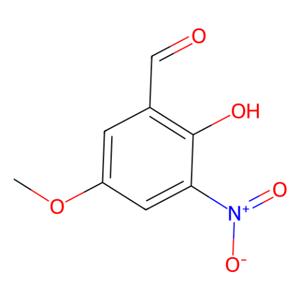 aladdin 阿拉丁 H469111 2-羟基-5-甲氧基-3-硝基苯甲醛 34549-69-4 97%