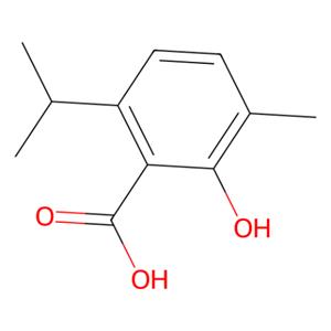 2-羟基-6-异丙基-3-甲基苯甲酸,2-Hydroxy-6-isopropyl-3-methylbenzoic acid