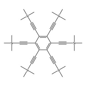 aladdin 阿拉丁 H586104 1,2,3,4,5,6-六[2-(三甲基硅烷基)乙炔基]苯 100516-62-9 97%