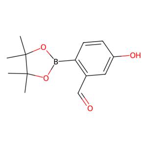 5-羟基-2-(4,4,5,5-四甲基-1,3,2-二氧硼杂环戊烷-2-基)苯甲醛,5-Hydroxy-2-(4,4,5,5-tetramethyl-1,3,2-dioxaborolan-2-yl)benzaldehyde