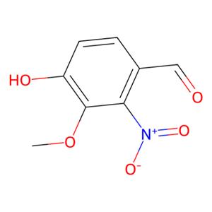 aladdin 阿拉丁 H588374 4-羟基-3-甲氧基-2-硝基苯甲醛 2450-26-2 95%
