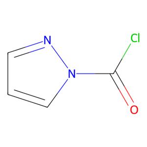aladdin 阿拉丁 H589386 1H-吡唑-1-酰氯 53355-55-8 95%