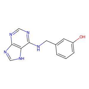 3-[(9H-嘌呤-6-基氨基)甲基]苯酚,3-(((9H-Purin-6-yl)amino)methyl)phenol