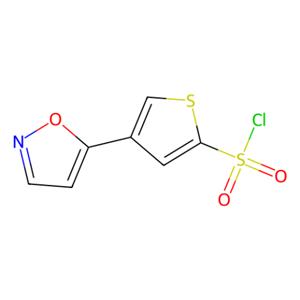 4-(5-异恶唑基)-2-噻吩磺酰氯,4-(5-Isoxazolyl)-2-thiophenesulfonyl chloride