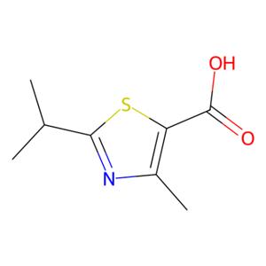 aladdin 阿拉丁 I478684 2-异丙基-4-甲基-1,3-噻唑-5-羧酸 137267-29-9 试剂级