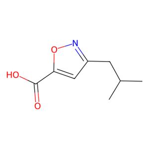 3-异丁基异恶唑-5-羧酸,3-Isobutylisoxazole-5-carboxylic acid