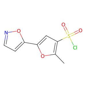 5-(5-異惡唑基)-2-甲基-3-呋喃磺酰氯,5-(5-Isoxazolyl)-2-methyl-3-furansulfonyl chloride