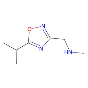 1-(5-异丙基-1,2,4-恶二唑-3-基)-N-甲基甲胺,1-(5-Isopropyl-1,2,4-oxadiazol-3-yl)-N-methylmethanamine