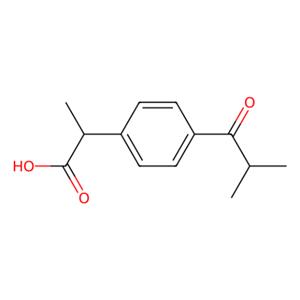 aladdin 阿拉丁 I589807 2-(4-异丁酰基苯基)丙酸 65813-55-0 97%