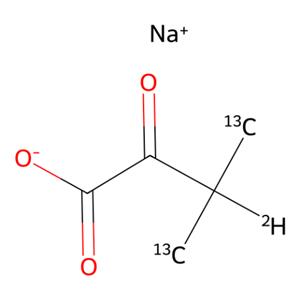 aladdin 阿拉丁 K472156 2-酮基-(3-甲基-13C)-丁酸-4-13C,3-d酸式钠盐 1216972-87-0 98 atom% D, 99 atom% 13C, 97% (CP)