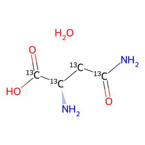 aladdin 阿拉丁 L471813 L-天冬酰胺-13C?一水合物 286460-82-0 98 atom% 13C, 95% (CP)