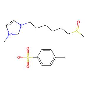 aladdin 阿拉丁 M158356 1-甲基-3-[6-(甲基亚磺酰基)己基]咪唑对甲苯磺酰盐 1352947-66-0 >97.0%(HPLC)(N)