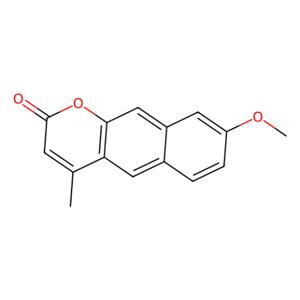 8-甲氧基-4-甲基苯并[g]香豆素,8-Methoxy-4-methylbenzo[g]coumarin