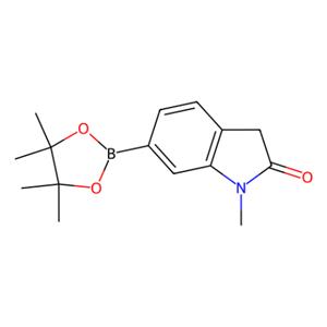 1-甲基-6-(四甲基-1,3,2-二氧杂硼硼烷-2-基)-2,3-二氢-1H-吲哚-2-酮,1-methyl-6-(tetramethyl-1,3,2-dioxaborolan-2-yl)-2,3-dihydro-1H-indol-2-one