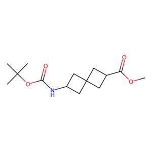 6-{[[(叔丁氧基)羰基]氨基}螺[3.3]庚烷-2-羧酸甲酯,methyl 6-{[(tert-butoxy)carbonyl]amino}spiro[3.3]heptane-2-carboxylate