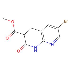aladdin 阿拉丁 M176160 6-溴-2-氧代-1,2,3,4-四氢-1,8-萘啶-3-羧酸甲酯 335031-10-2 97%