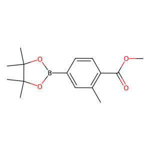 2-甲基-4-(4,4,5,5-四甲基-1,3,2-二氧雜硼烷-2-基)苯甲酸甲酯,methyl 2-methyl-4-(4,4,5,5-tetramethyl-1,3,2-dioxaborolan-2-yl)benzoate