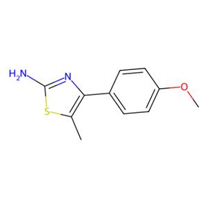 aladdin 阿拉丁 M179049 4-(4-甲氧基-苯基)-5-甲基-噻唑-2-基胺 105512-88-7 95%